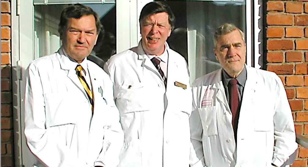 Leif Salford, Bertil Persson and Arne Brun