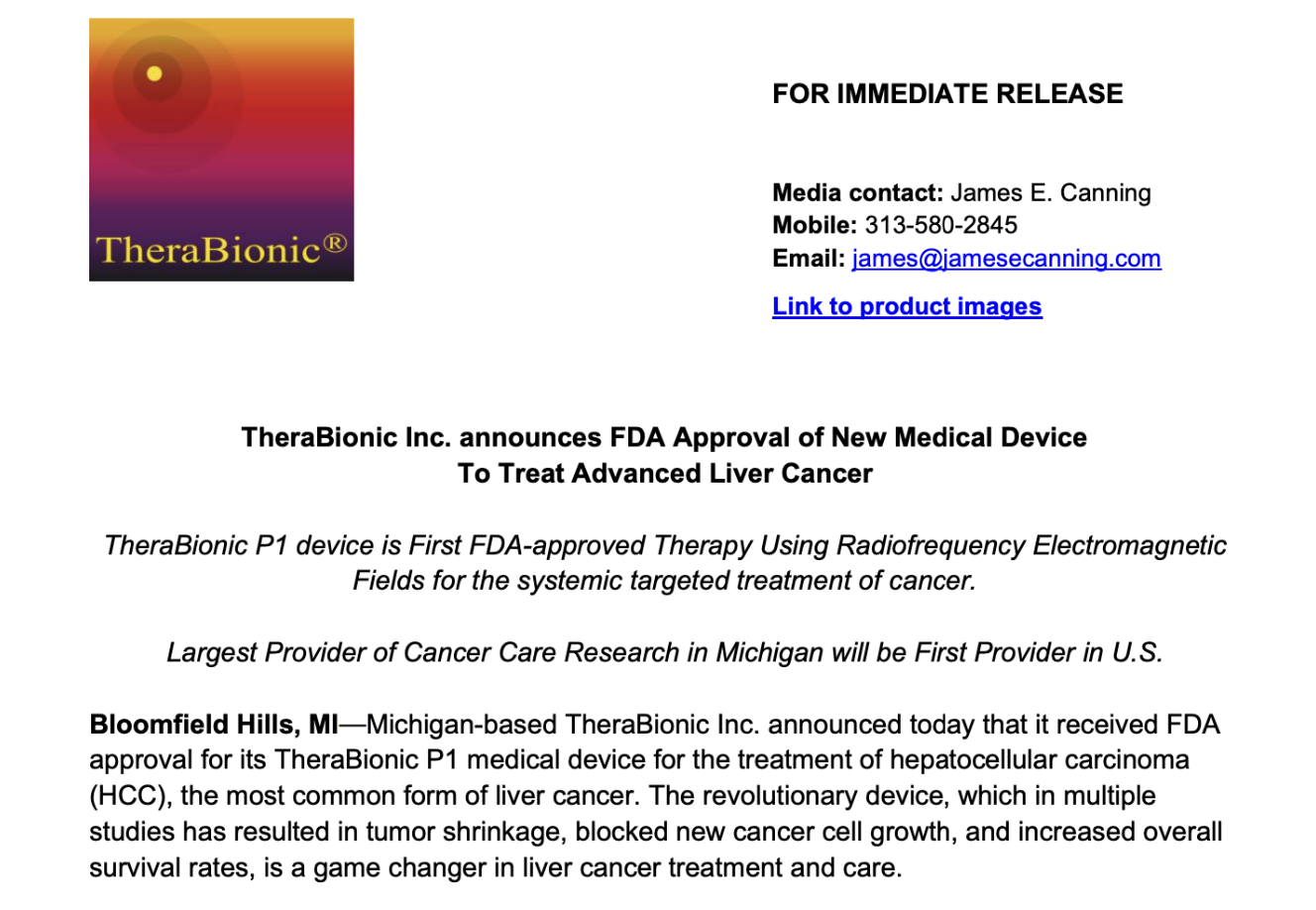 TheraBionic Wins FDA Approval